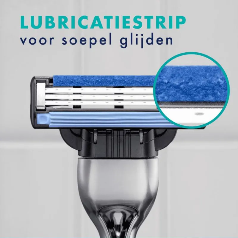 Heren Gillette Mach3 Navulmesjes 20 Stuks