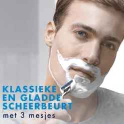 Heren Gillette Mach3 Turbo Scheermesjes 8 stuks