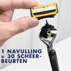 Heren Gillette ProShield Navulmesjes 4 Stuks