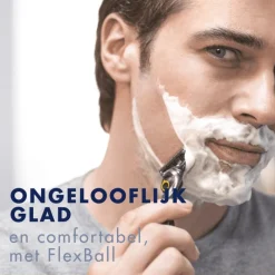 Heren Gillette ProShield Scheersysteem Met 2 Navulmesjes