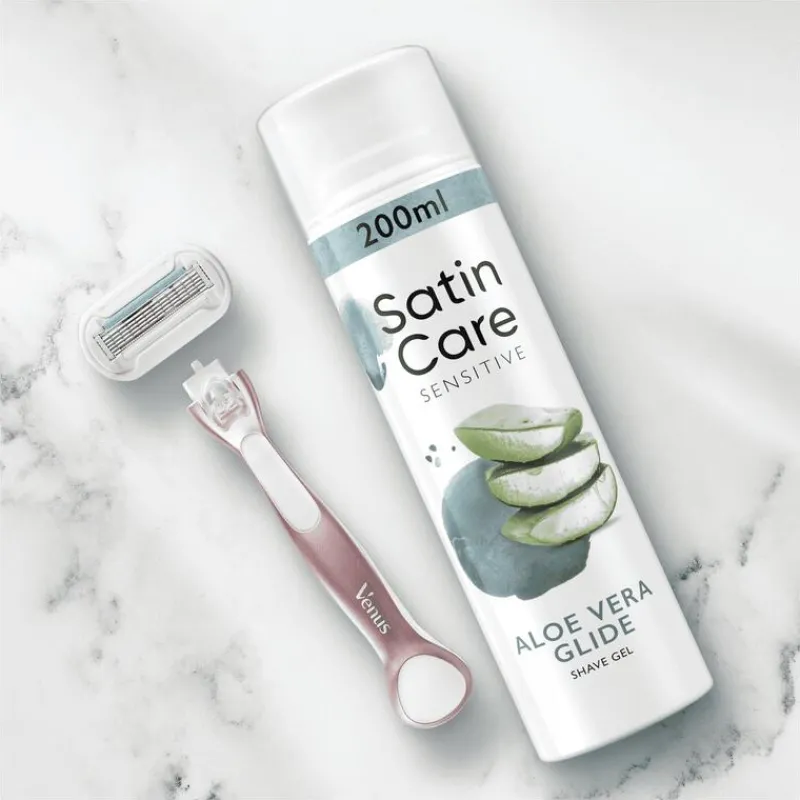 Heren Satin Care Gillette Scheergel Gevoelige Huid 200 ML