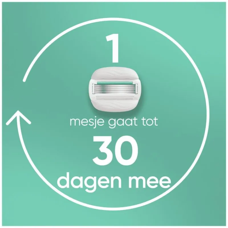 Heren Gillette Venus ComfortGlide Sensitive Navulmesjes 3 Stuks