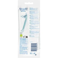 Heren Gillette Venus Simply 2 Wegwerpmesjes 4 Stuks