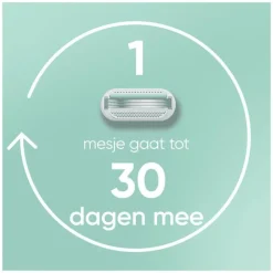Heren Gillette Venus Smooth Navulmesjes 4 Stuks
