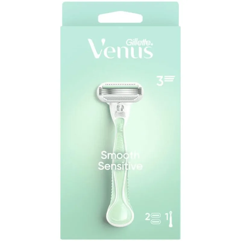 Heren Gillette Venus Smooth Sensitive Scheersysteem