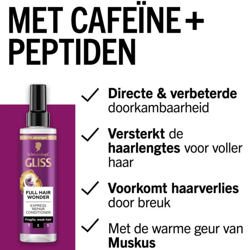 Gliss Full Hair Wonder Anti-Klitspray 200 ML