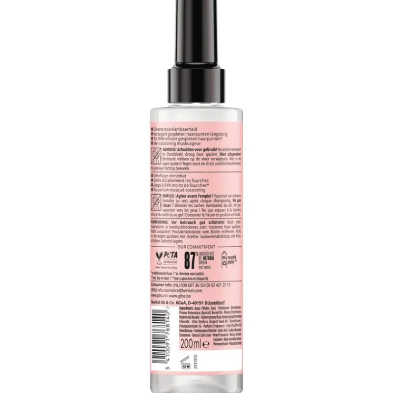 Gliss Split Hair Miracle Anti-Klitspray 200 ML