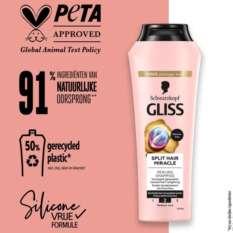 Gliss Split Hair Miracle Shampoo 250ml