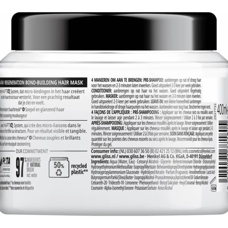 Gliss Total Repair Mask 400 ML