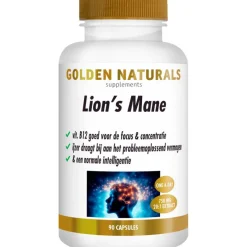 Golden Naturals Lion Mane Capsules 90 stuks