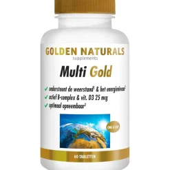 Golden Naturals Multi Gold Tabletten 60 stuks