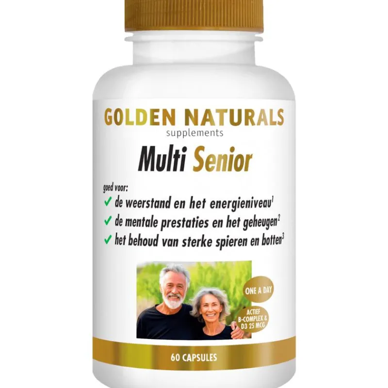 Golden Naturals Multi Senior Capsules 60 stuks
