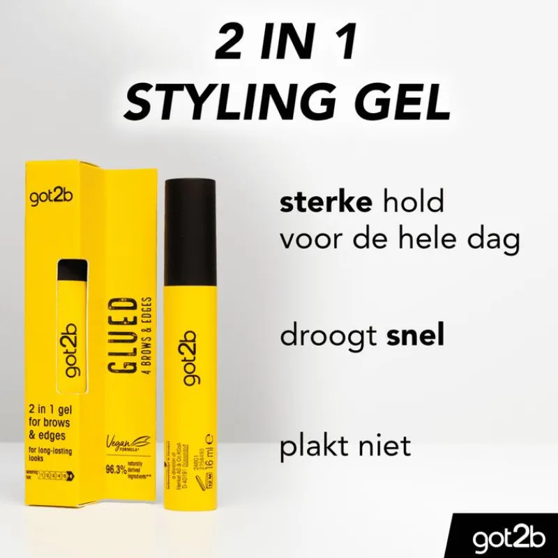 Got2b Glued 4 Brows & Edges 2-in-1 Gel 16 ML