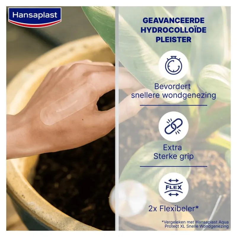 Hansaplast Second Skin Hydrocolloide Pleisters 10 strips