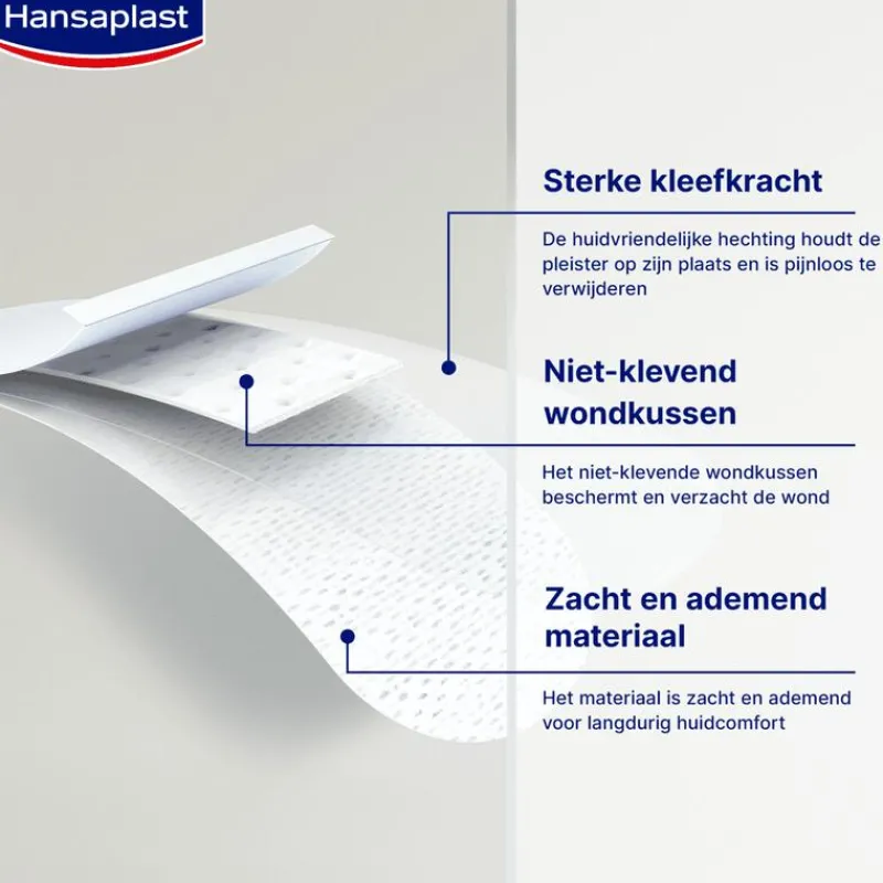 Hansaplast Sensitive XL Eilandpleister 5 stuks