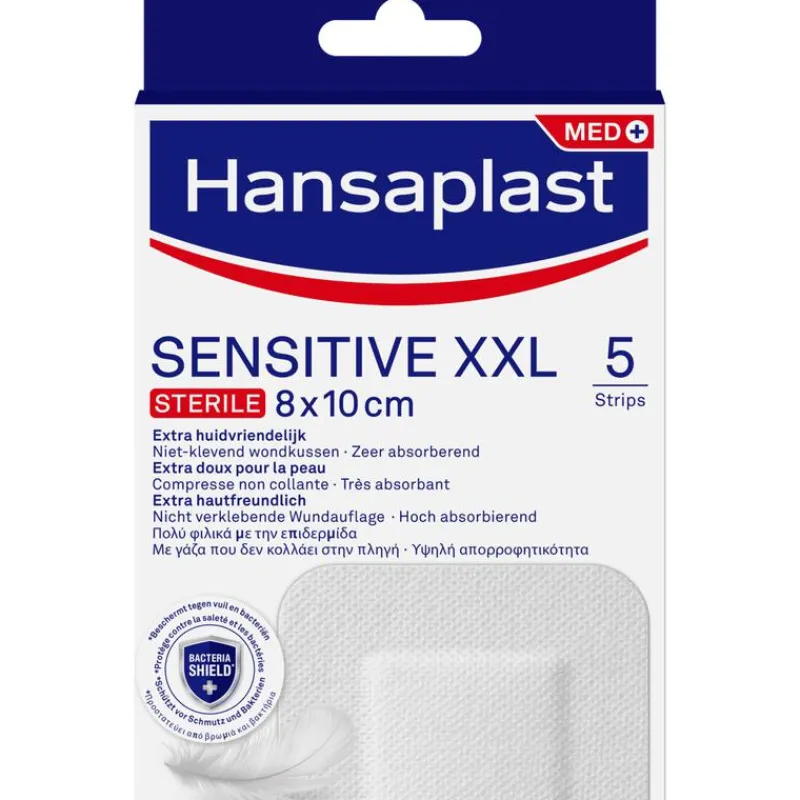 Hansaplast Sensitive XXL Eilandpleister 5 stuks