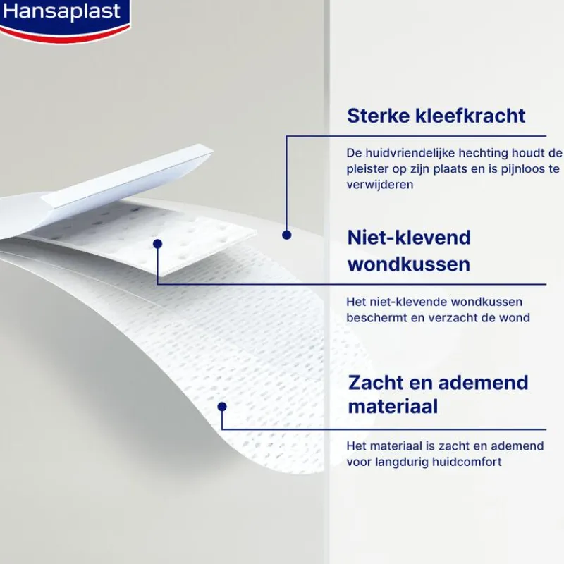 Hansaplast Sensitive XXL Eilandpleister 5 stuks