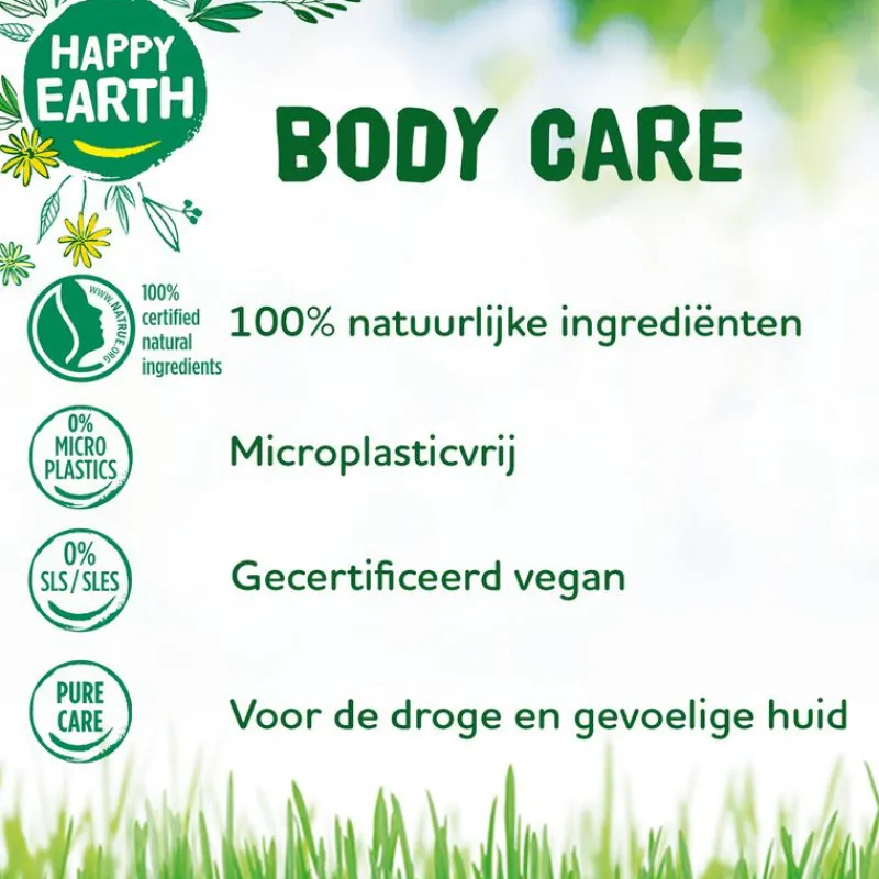 Happy Earth 100% Natural Nourishing Body Cream 200ml