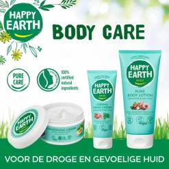 Happy Earth 100% Natural Nourishing Body Cream 200ml