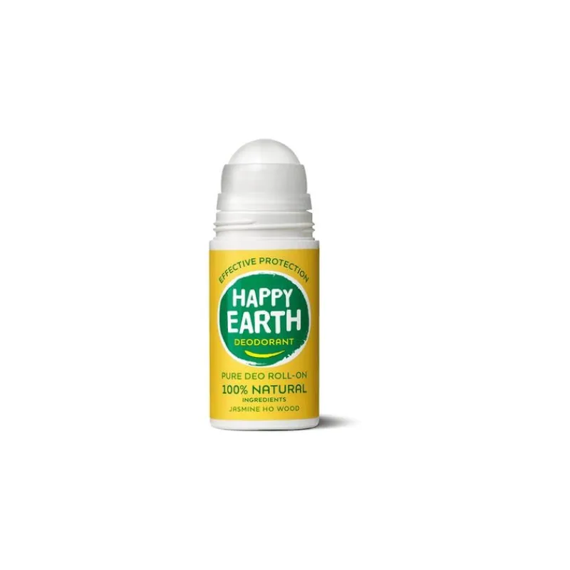 Happy Earth 100% Natuurlijke Jasmine Ho Wood Deodorant Roller 75 ML