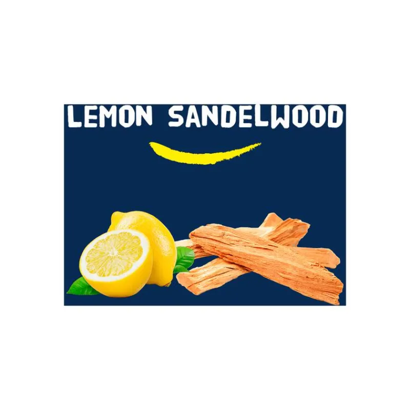 Happy Earth 100% natuurlijke Lemon Sandalwood Douchegel 300 ML
