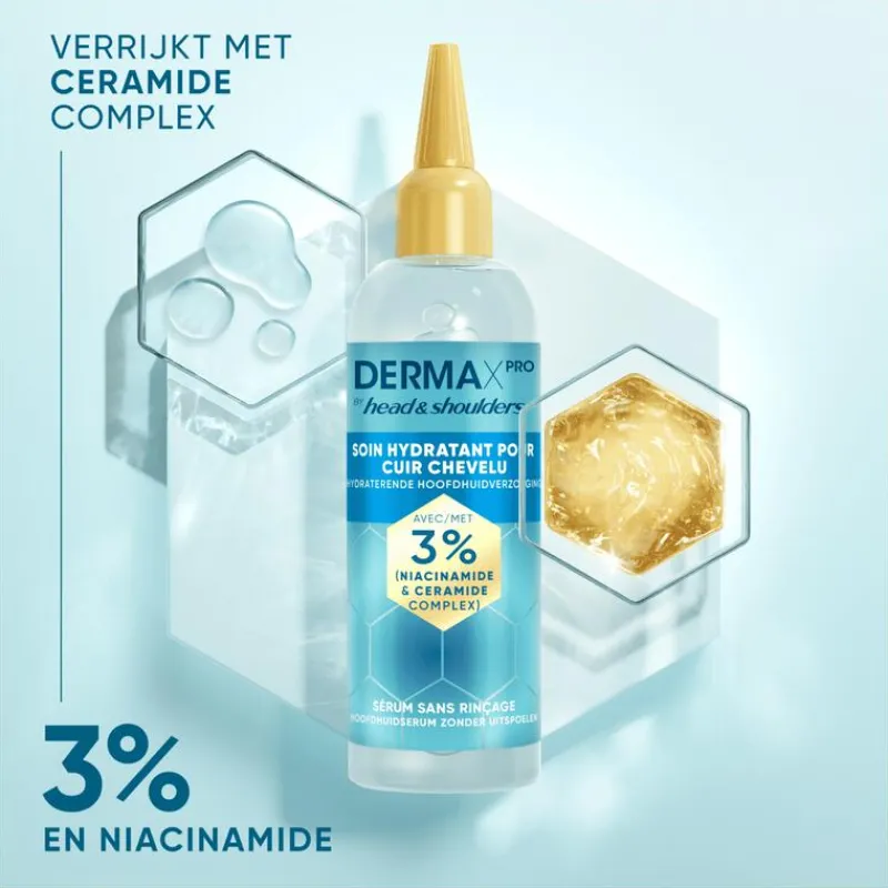 Head and Shoulders Head & Shoulders Derma X Pro Hydrateert Hoofdhuidbalsem Anti-roos 145ML