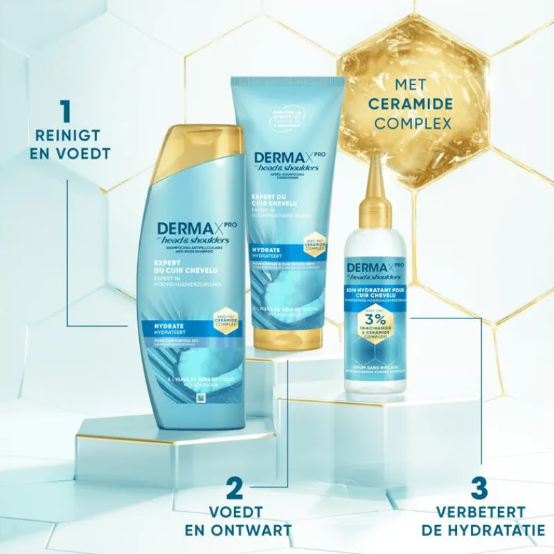 Head and Shoulders Head & Shoulders Derma X Pro Hydrateert Conditioner Anti-roos 220 ML