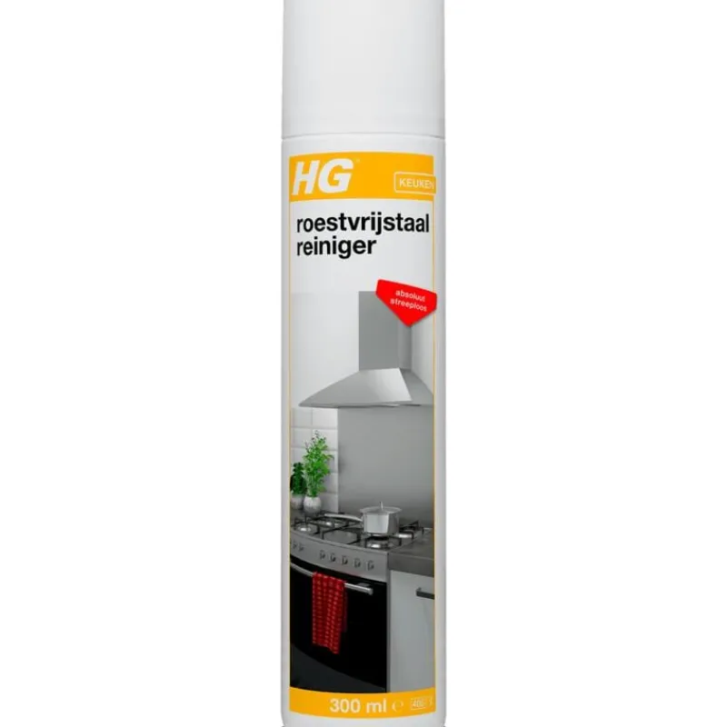 HG Roestvrijstaal Reiniger 300 ML
