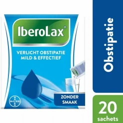 Iberolax verlicht obstipatie effectief 20 sachets