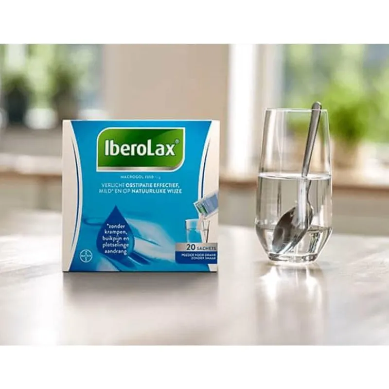 Iberolax verlicht obstipatie effectief 20 sachets
