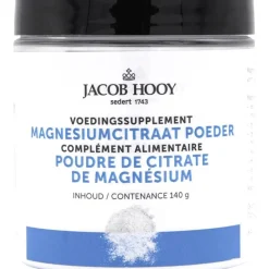 Jacob Hooy Magnesiumcitraat Poeder 140 GR