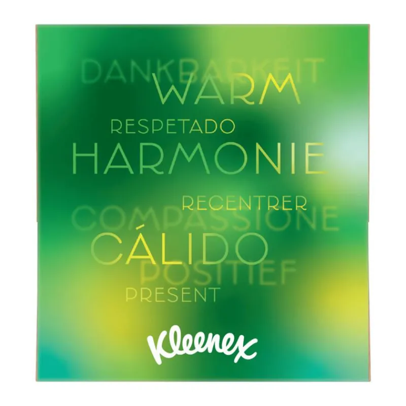 Kleenex Collection Box Cube Designs Tissues