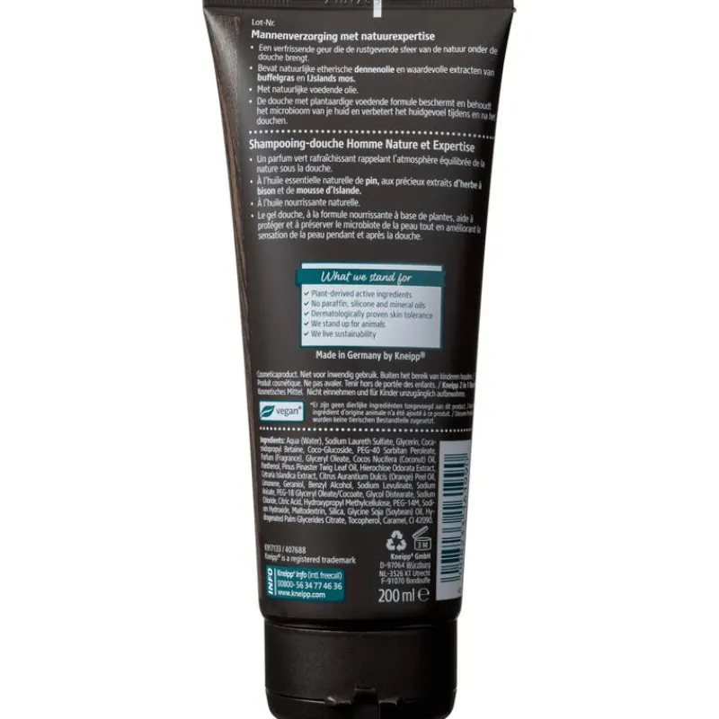 Kneipp Men 2-in-1 Nature Feeling Douchegel 200 ml