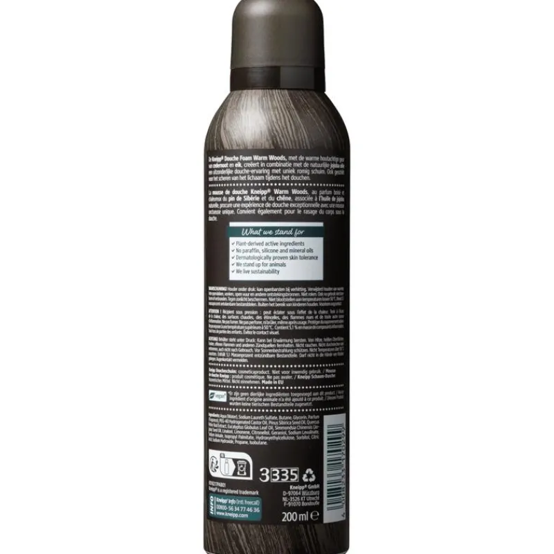 Heren Kneipp Men Warm Woods Douchefoam 200 ML