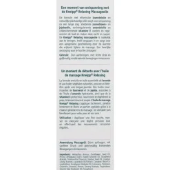 Kneipp Relaxing Massageolie 100 ML