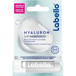 Labello Hyaluron Lip Moisture Plus Lippenbalsem 24u Hydratatie 1 Stuk