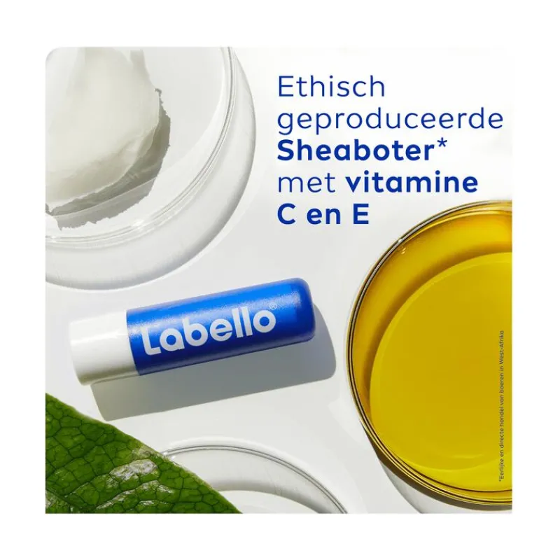 Labello Original Lippenbalsem 24u Hydratatie 1 Stuk