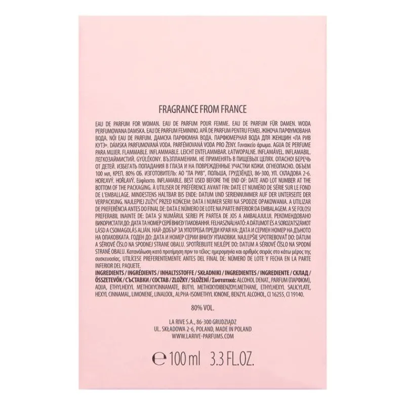 DAMES La Rive Cuté eau de parfum 100 ML