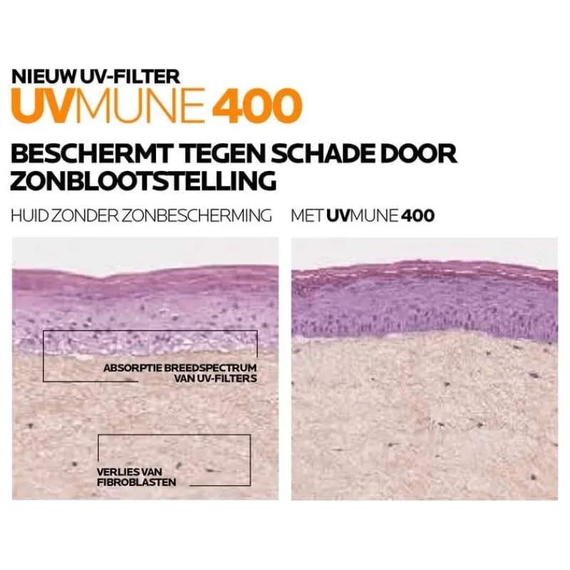La Roche-Posay Anthelios Onzichtbare Zonnefluide Getint SPF50+ 50 ML
