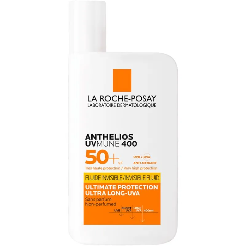 La Roche-Posay Anthelios UVMune 400 Onzichtbare Zonnefluide SPF50+ 50 ML