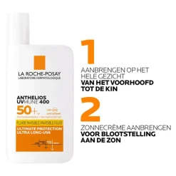 La Roche-Posay Anthelios UVMune 400 Onzichtbare Zonnefluide SPF50+ 50 ML