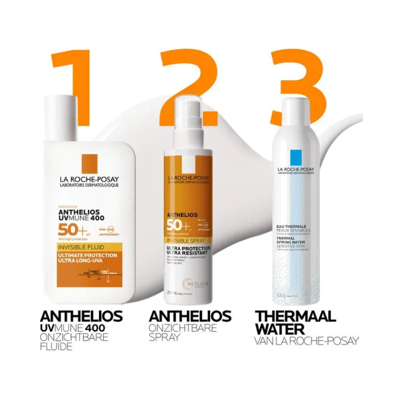 La Roche-Posay Anthelios UVMune 400 Onzichtbare Zonnefluide SPF50+ 50 ML