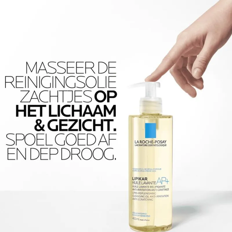 La Roche-Posay Lipikar Reinigingsolie AP+ 400 ML