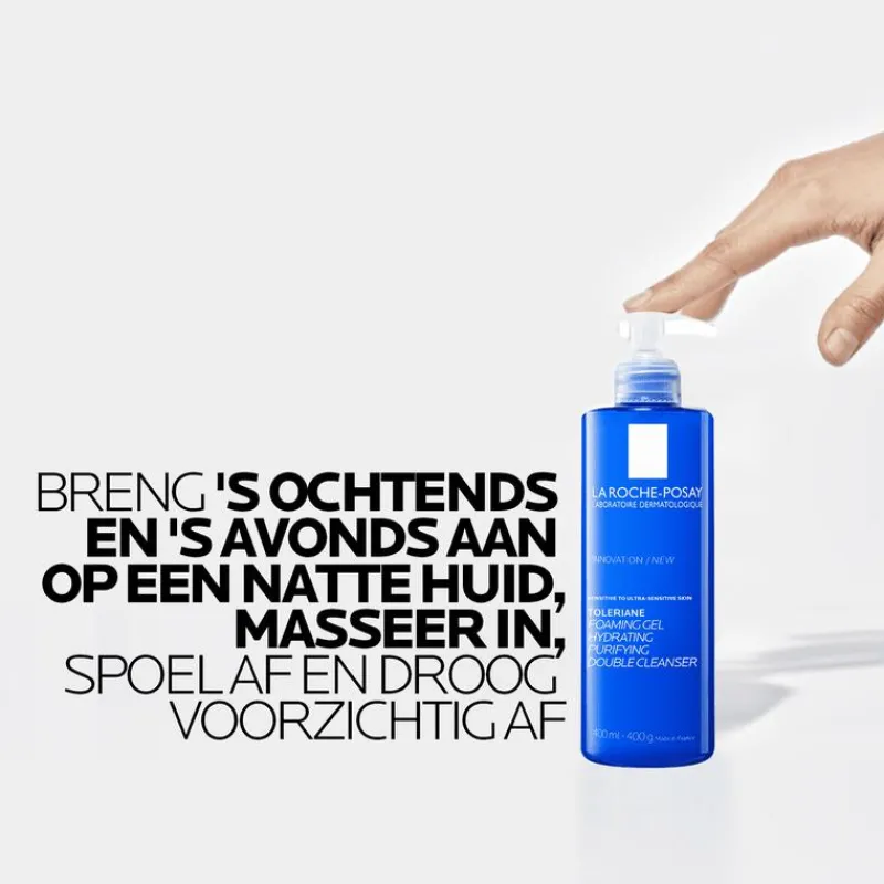 La Roche-Posay Toleraine Foaming Gel Cleanser 400 ML