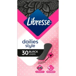 Libresse Daily Fresh Black Inlegkruisjes Normal