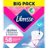 Libresse Regular Inlegkruisjes Big Pack 58 stuks