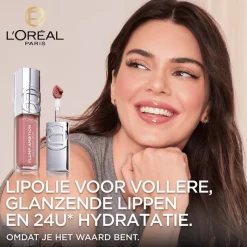 L'Oréal Paris Lip Plumper Plump Ambition Lipgloss - Nude -
