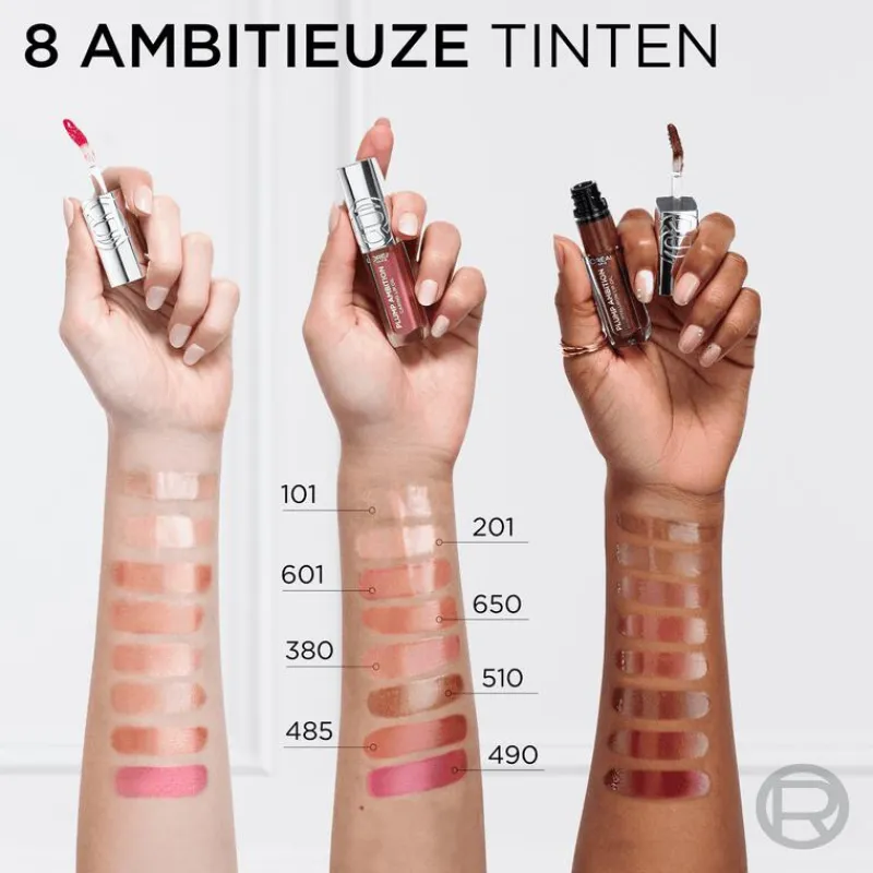 L'Oréal Paris Lip Plumper Plump Ambition Lipgloss - Nude -
