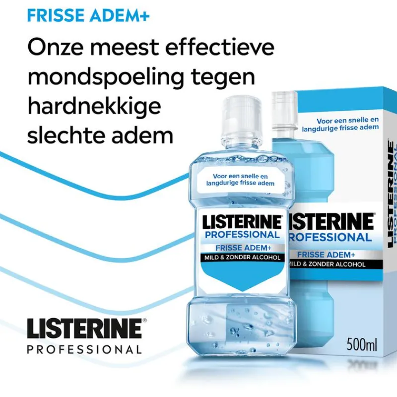 Listerine professional fresh breath+500ml