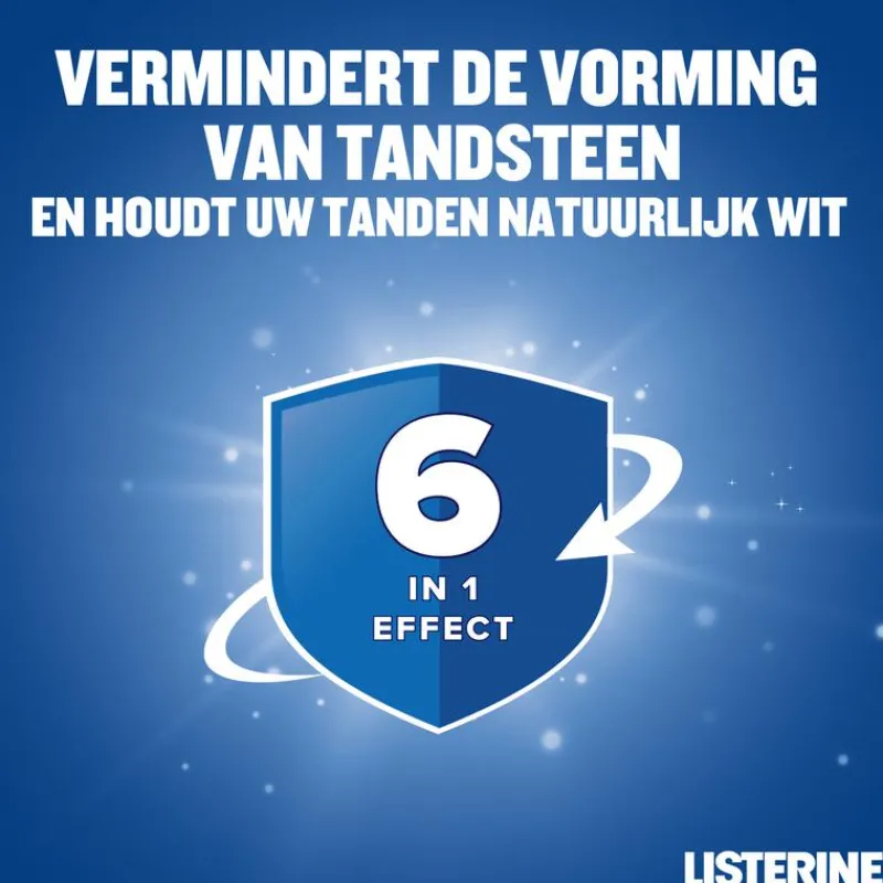 Listerine ® Total Care Bescherming Tegen Tandsteen Mondspoeling - 500ML